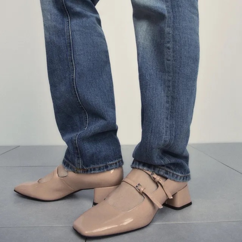 ZARA Leather Heels